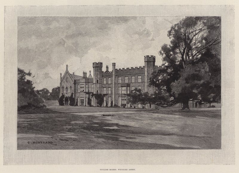 English Homes, Wycombe apátság alkotó: Charles Auguste Loye