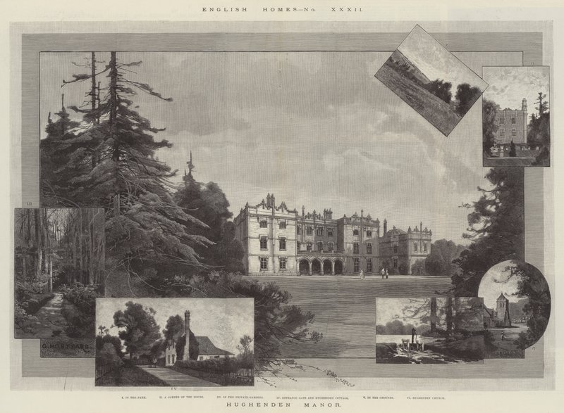 Hughenden Manor alkotó: Charles Auguste Loye