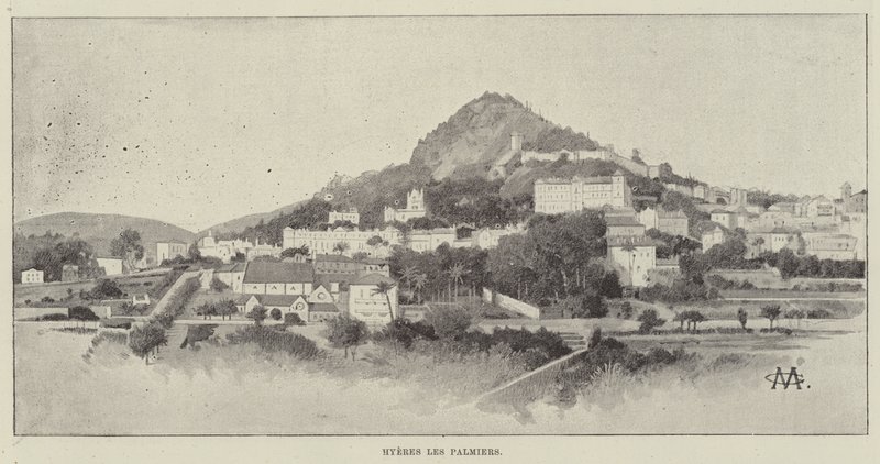 Hyeres les Palmiers alkotó: Charles Auguste Loye