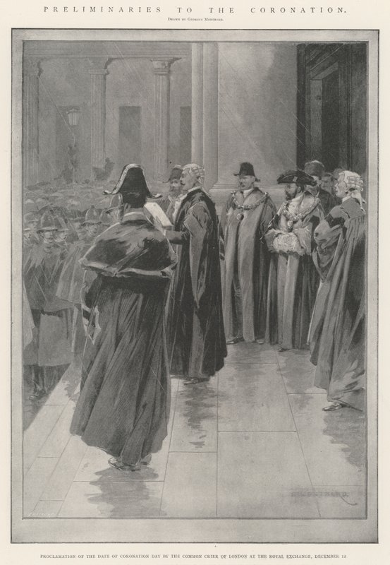 A koronázás előzményei alkotó: Charles Auguste Loye