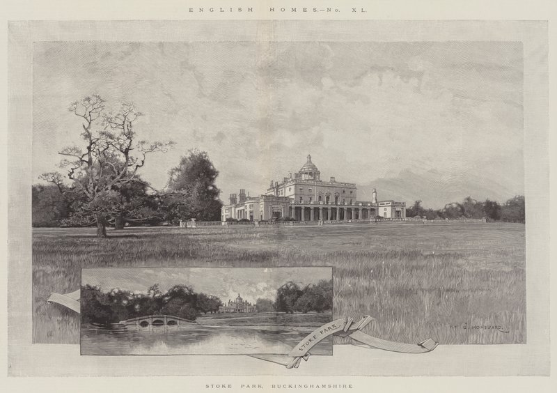 Stoke Park, Buckinghamshire alkotó: Charles Auguste Loye