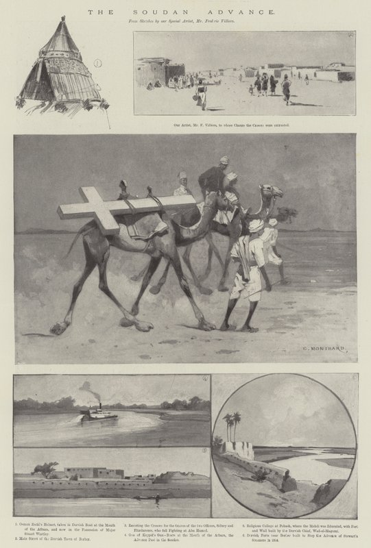 A Soudan Advance alkotó: Charles Auguste Loye