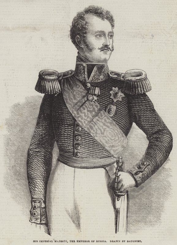 Ő Császári Felsége, Oroszország császára alkotó: Charles Baugniet