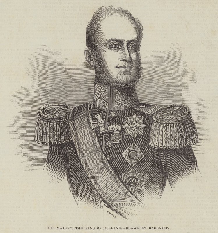 Őfelsége, Hollandia királya alkotó: Charles Baugniet