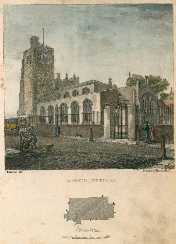 Lambeth templom alkotó: Charles Burton