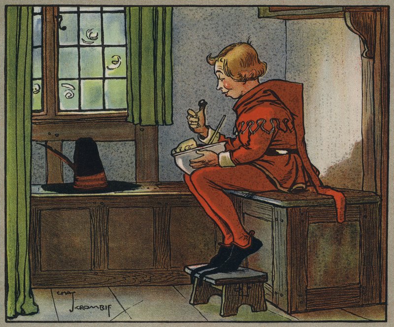 Little Jack Horner (színes litó) alkotó: Charles Crombie