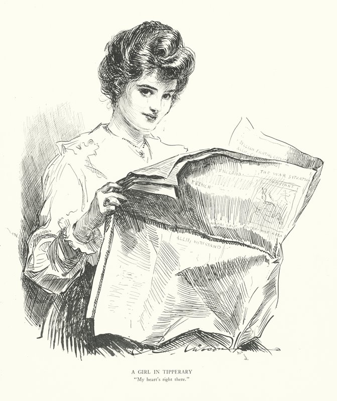 A Girl in Tipperary, "My heart