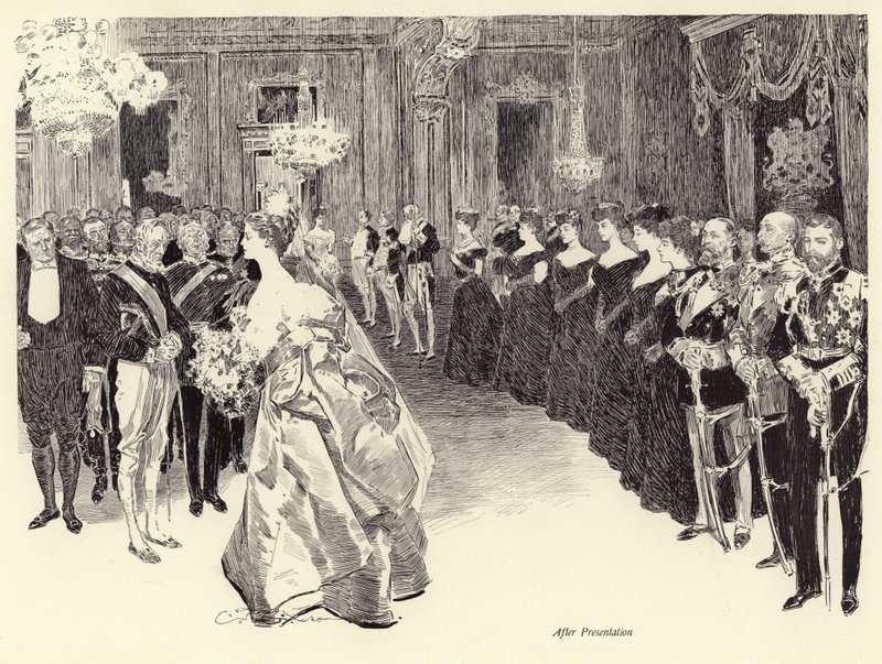 Bemutató után alkotó: Charles Dana Gibson