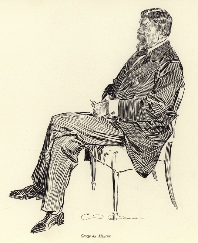 George Du Maurier, portré alkotó: Charles Dana Gibson