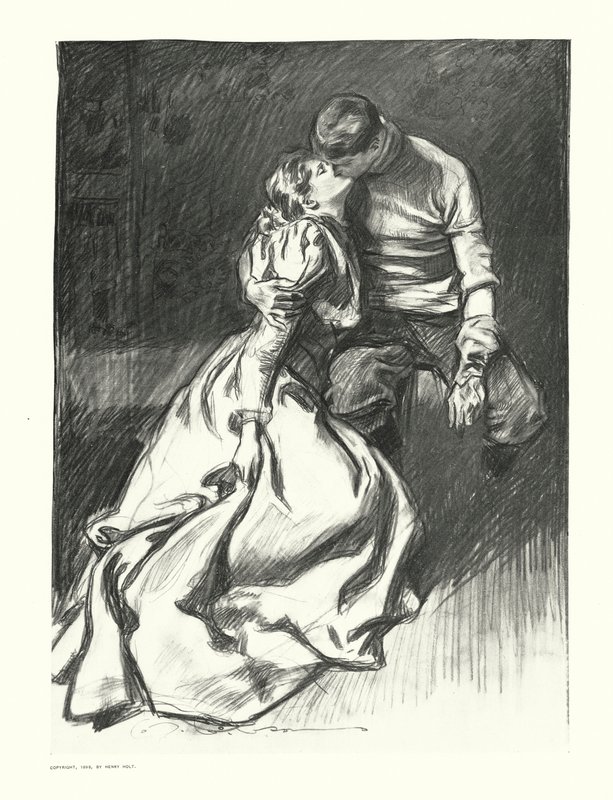 Kiss (litográfia) alkotó: Charles Dana Gibson