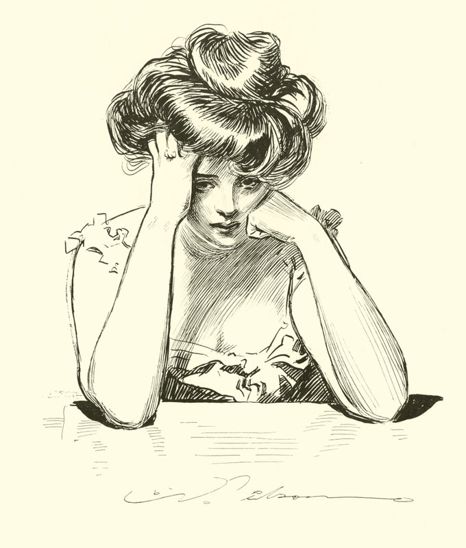 Dr. Bottles ellenére úgy dönt, hogy meghal alkotó: Charles Dana Gibson