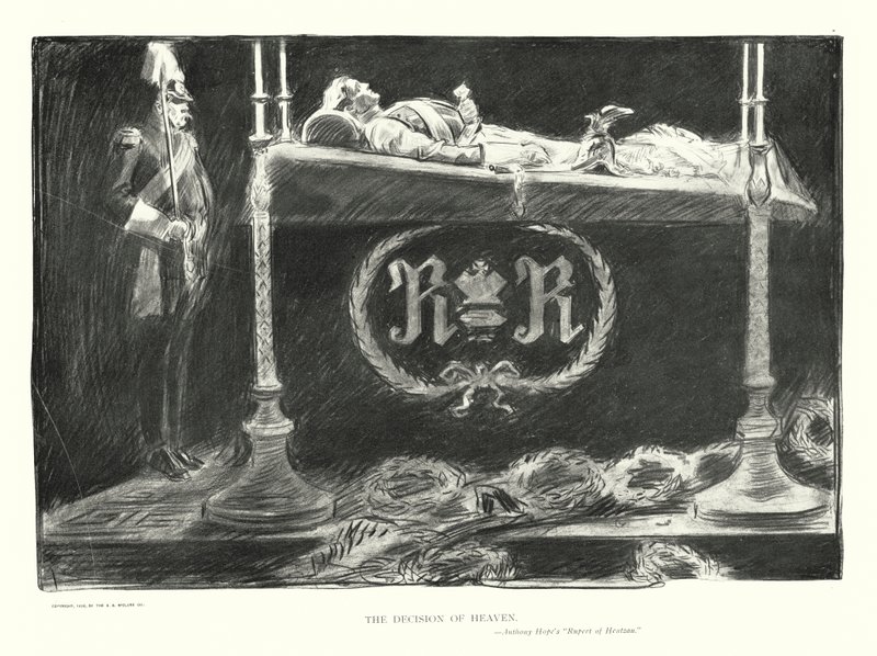 A mennyei döntés (litográfia) alkotó: Charles Dana Gibson