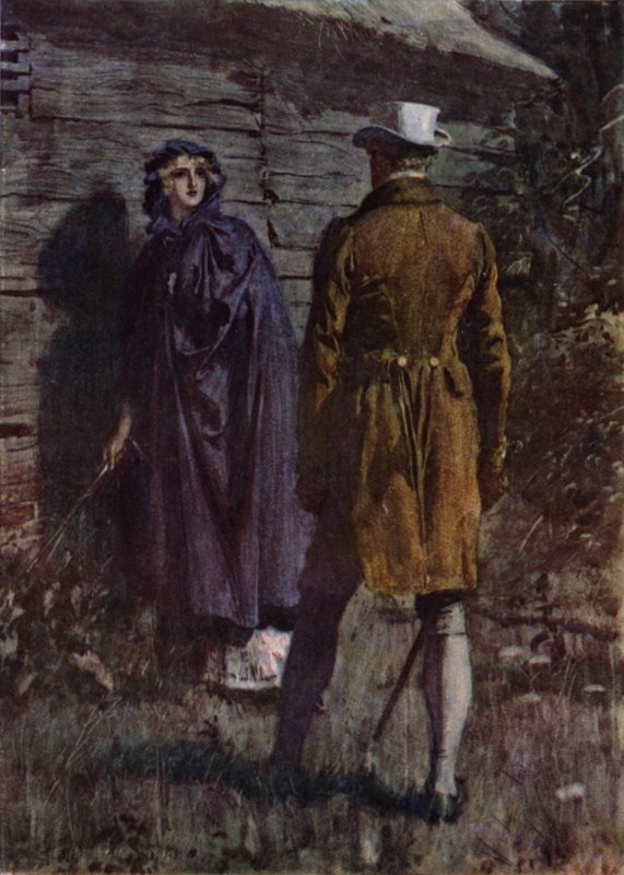 Illusztráció: Az amatőr úriember, Jeffery Farnol (színes litho) alkotó: Charles Edmund (after) Brock