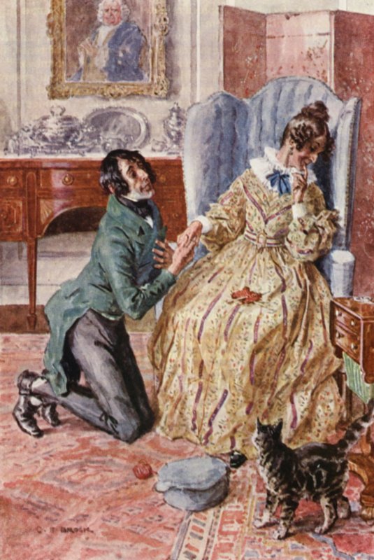 Illusztráció Charles Dickens The Pickwick Papers című könyvéhez (színes litográfia) alkotó: Charles Edmund (after) Brock