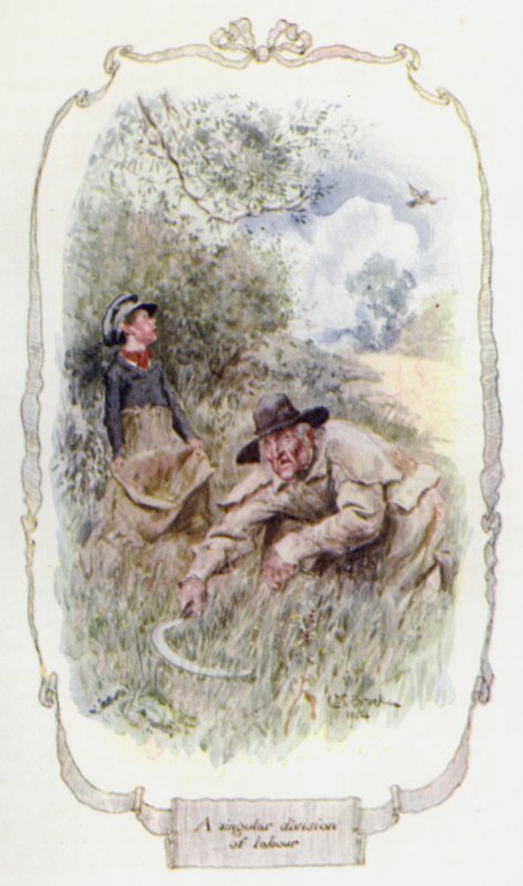 Egyedülálló munkamegosztás (színes litho) alkotó: Charles Edmund Brock