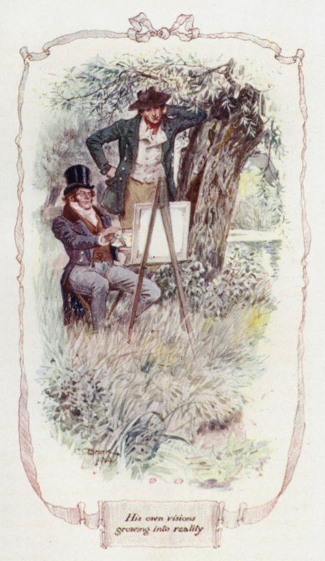 Saját elképzelései valósággá válnak (színes litó) alkotó: Charles Edmund Brock
