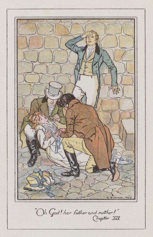 Illusztráció a meggyőzéshez (színes litó) alkotó: Charles Edmund Brock