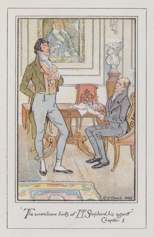 Illusztráció a meggyőzéshez (színes litó) alkotó: Charles Edmund Brock