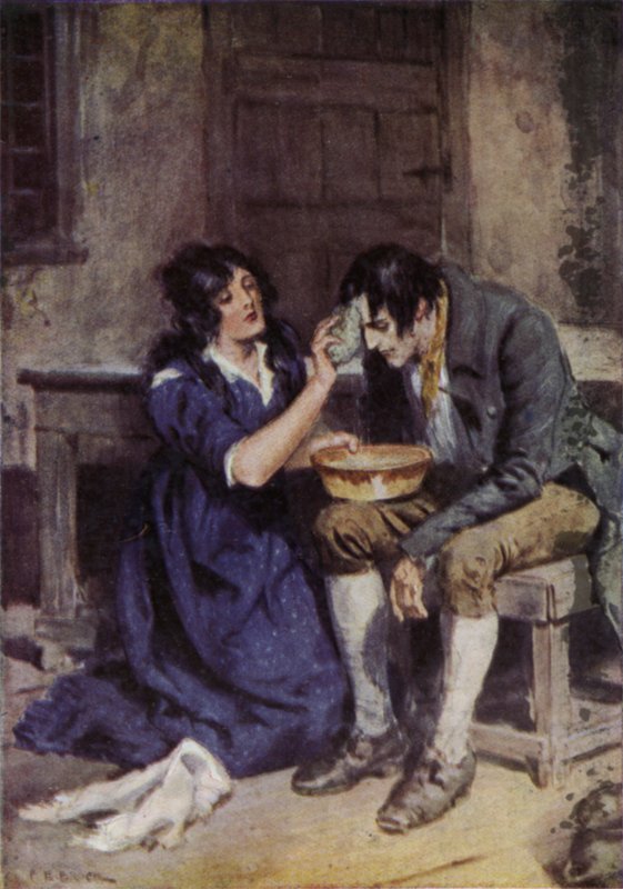 Illusztráció: The Broad Highway a Romance of Kent alkotó: Charles Edmund Brock