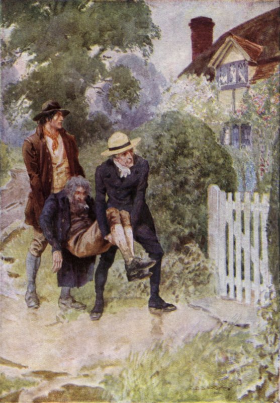Illusztráció: The Broad Highway a Romance of Kent alkotó: Charles Edmund Brock