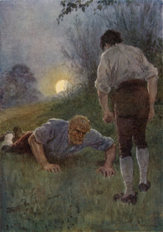 Illusztráció: The Broad Highway a Romance of Kent alkotó: Charles Edmund Brock