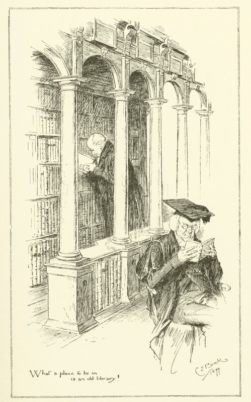 Illusztráció Charles Lamb Elia esszéihez (metszet) alkotó: Charles Edmund Brock