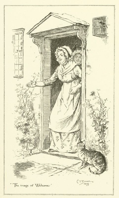 Illusztráció Charles Lamb Elia esszéihez (metszet) alkotó: Charles Edmund Brock