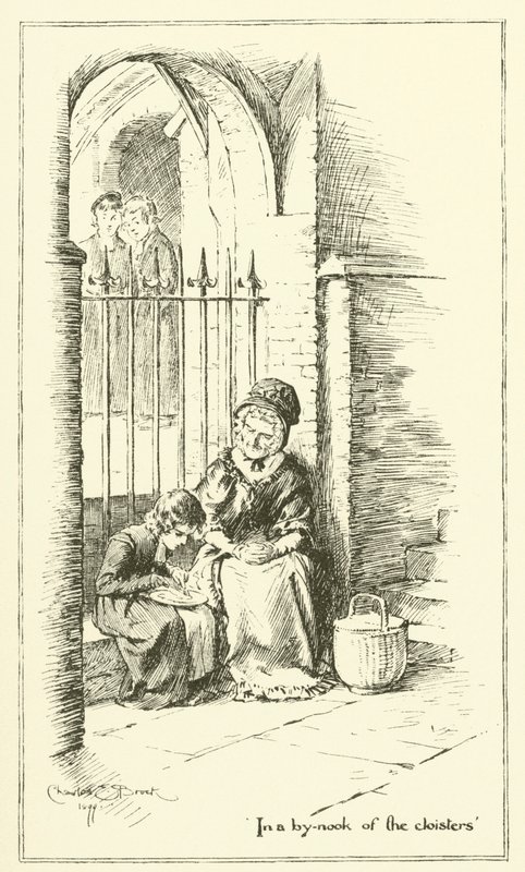 Illusztráció Charles Lamb Elia esszéihez (metszet) alkotó: Charles Edmund Brock