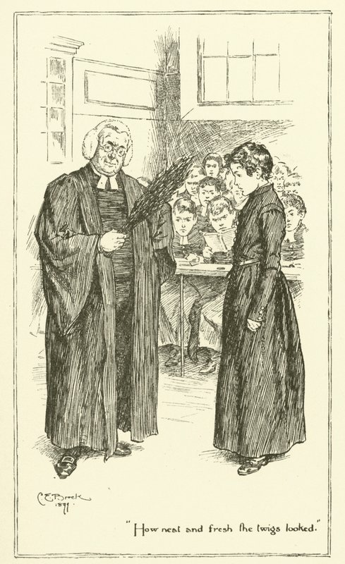 Illusztráció Charles Lamb Elia esszéihez (metszet) alkotó: Charles Edmund Brock