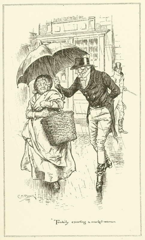 Illusztráció Charles Lamb Elia esszéihez (metszet) alkotó: Charles Edmund Brock