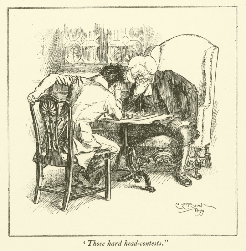 Illusztráció Charles Lamb Elia esszéihez (metszet) alkotó: Charles Edmund Brock
