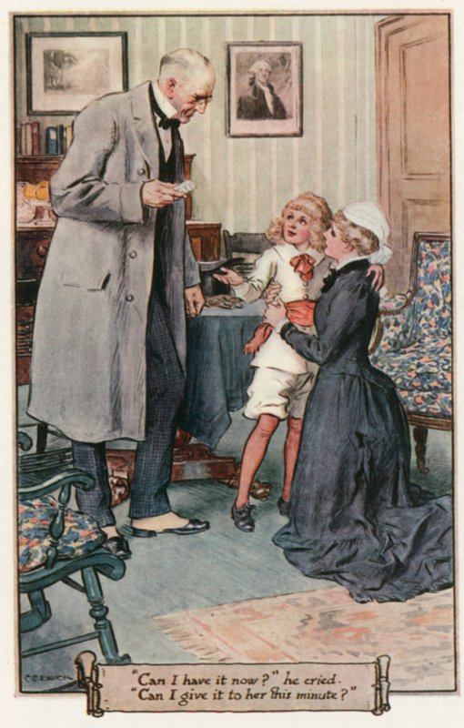 Little Lord Fauntleroy, Frances Hodgson Burnett alkotó: Charles Edmund Brock