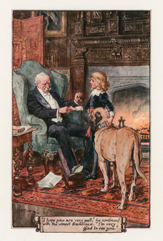 Little Lord Fauntleroy, Frances Hodgson Burnett alkotó: Charles Edmund Brock