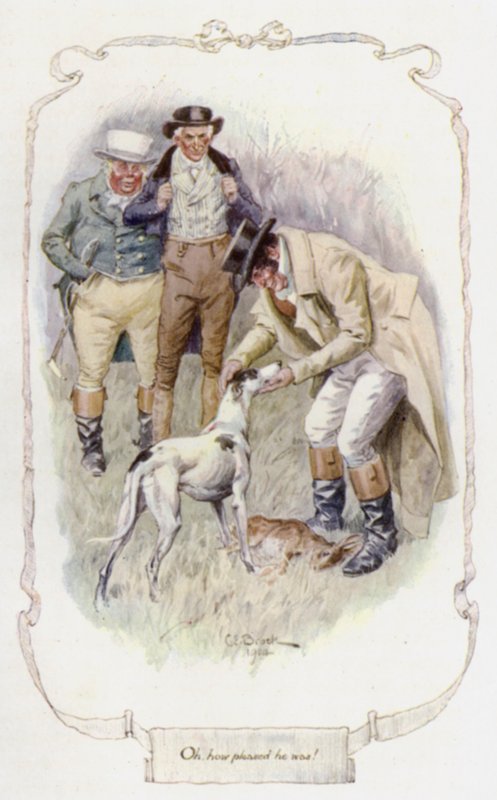 Ó! mennyire örült (színes litó) alkotó: Charles Edmund Brock