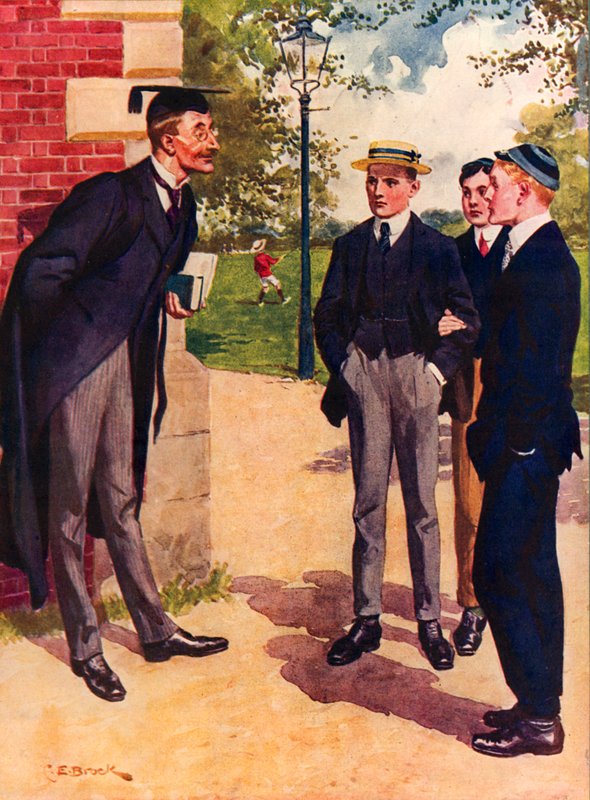 Az állami iskolai élet alkotó: Charles Edmund Brock