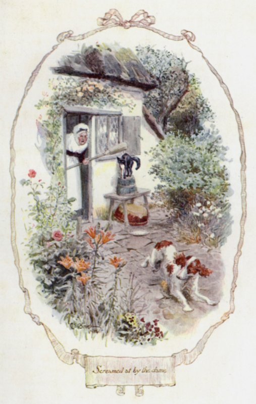 Kiáltott rá a hölgy (színes litó) alkotó: Charles Edmund Brock