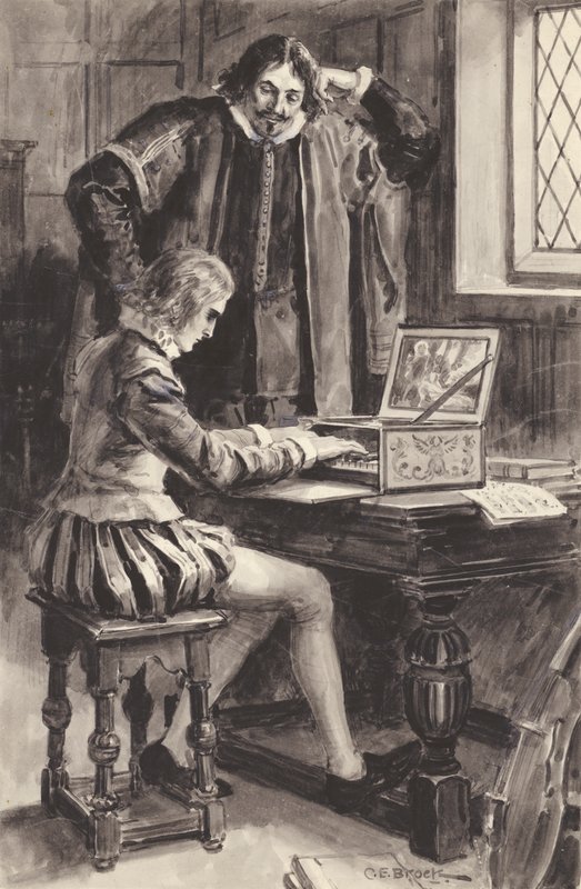 Thomas Tallis és William Byrd alkotó: Charles Edmund Brock