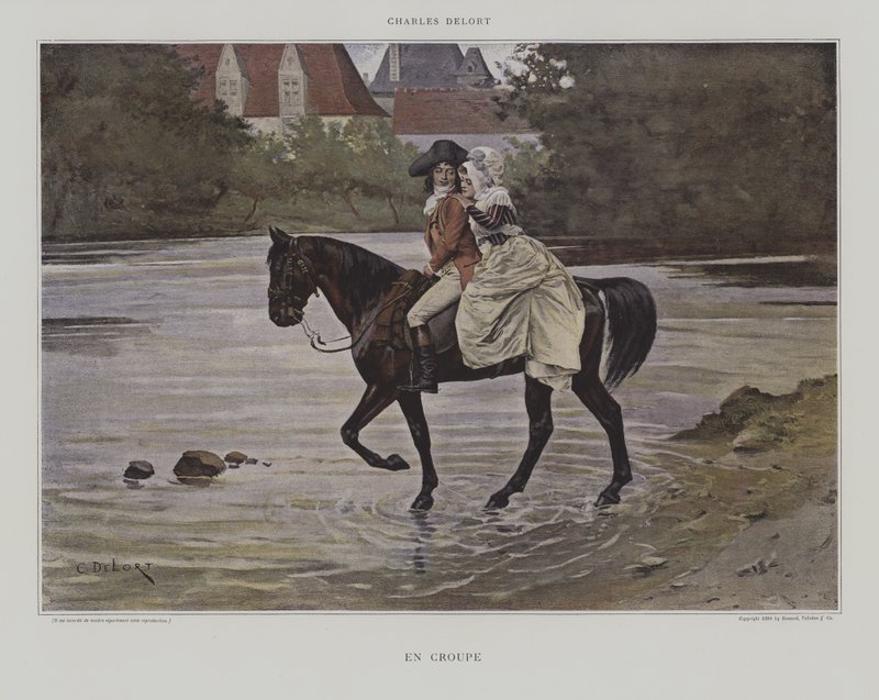 mögött alkotó: Charles Edouard Delort