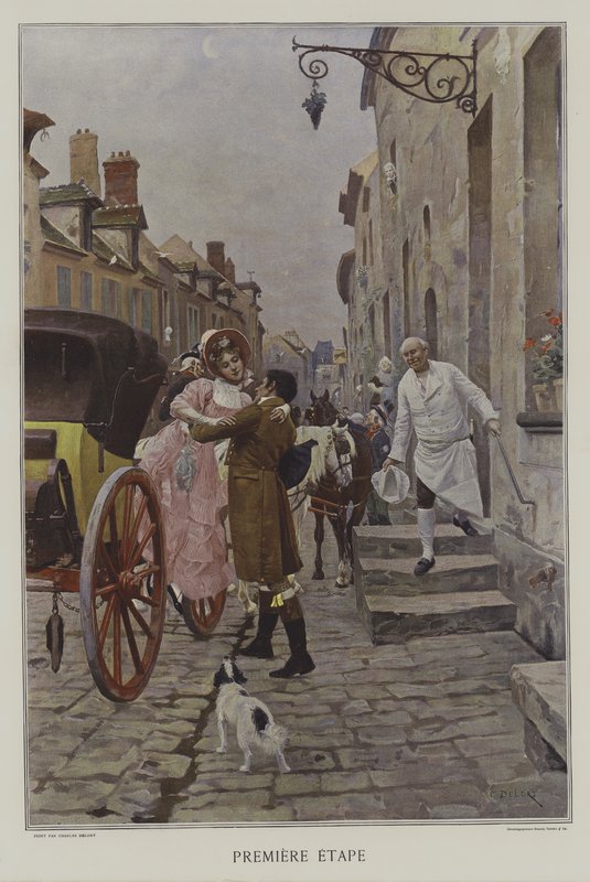 Első fázis alkotó: Charles Edouard Delort
