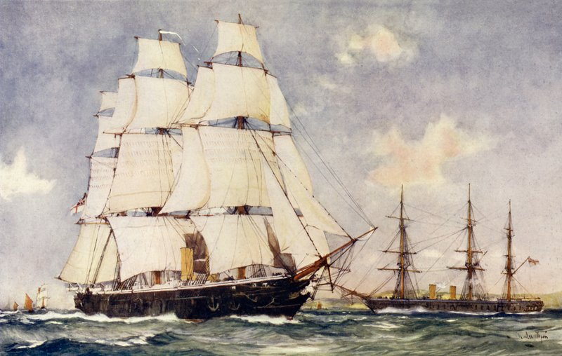 Nagy-Britannia első két vaskalapja alkotó: Charles Edward Dixon