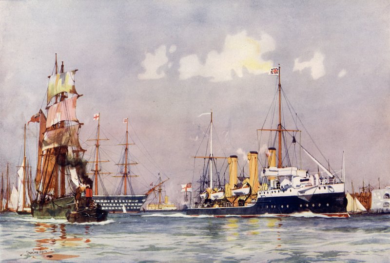 A gyorsan távozó Portsmouth alkotó: Charles Edward Dixon