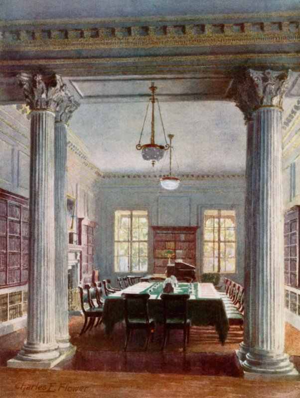 A kabinet szoba, Downing Street 10 alkotó: Charles Edwin Flower