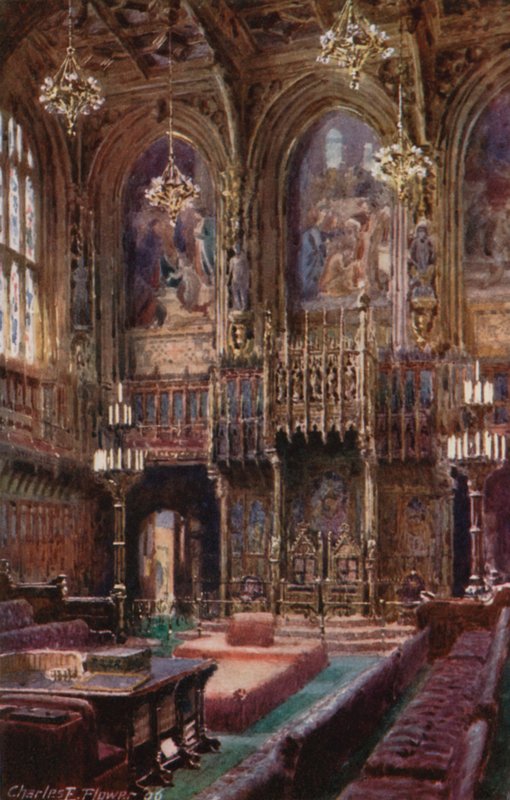 A Lordok Háza, 1906 alkotó: Charles Edwin Flower