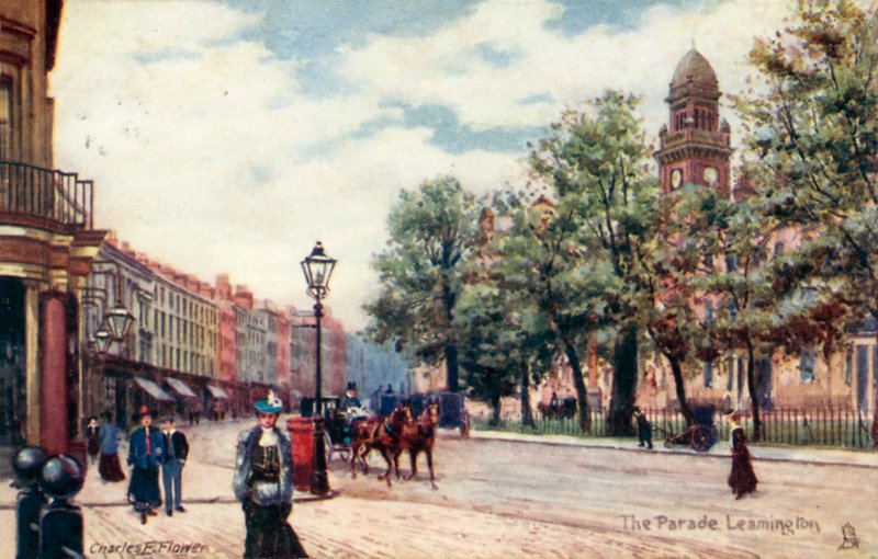 A Leamington parádé alkotó: Charles Edwin Flower