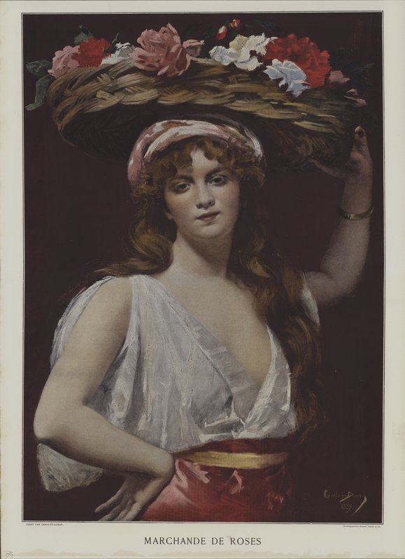 Rózsakereskedő alkotó: Charles Emile Auguste Carolus Duran