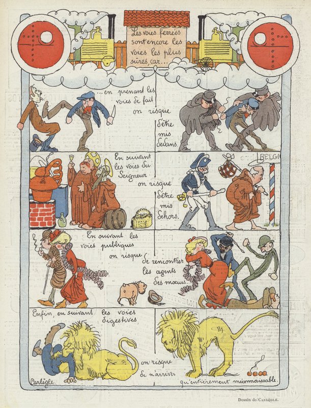Illusztráció Le Rire alkotó: Charles Emile Egli