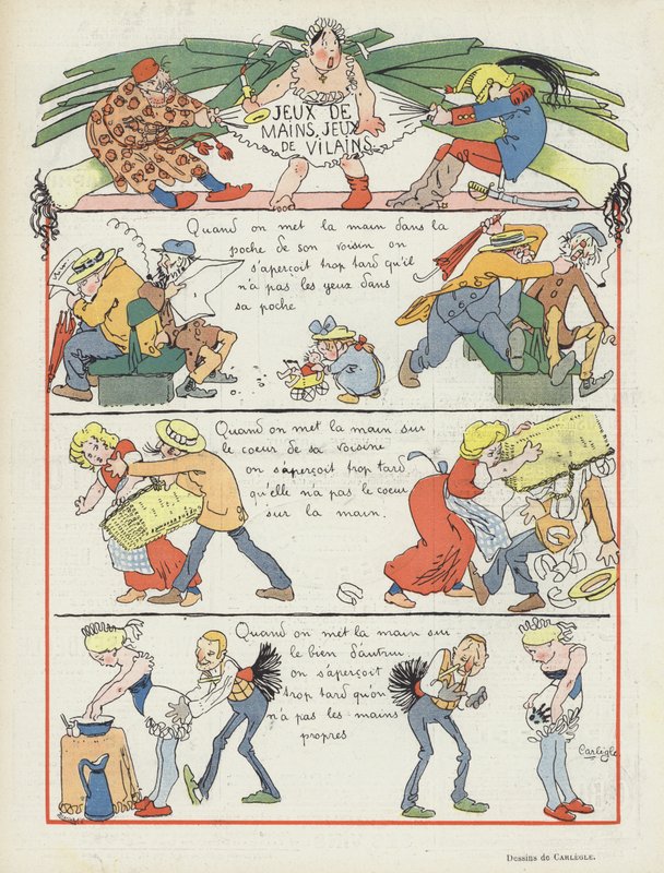 Illusztráció Le Rire alkotó: Charles Emile Egli