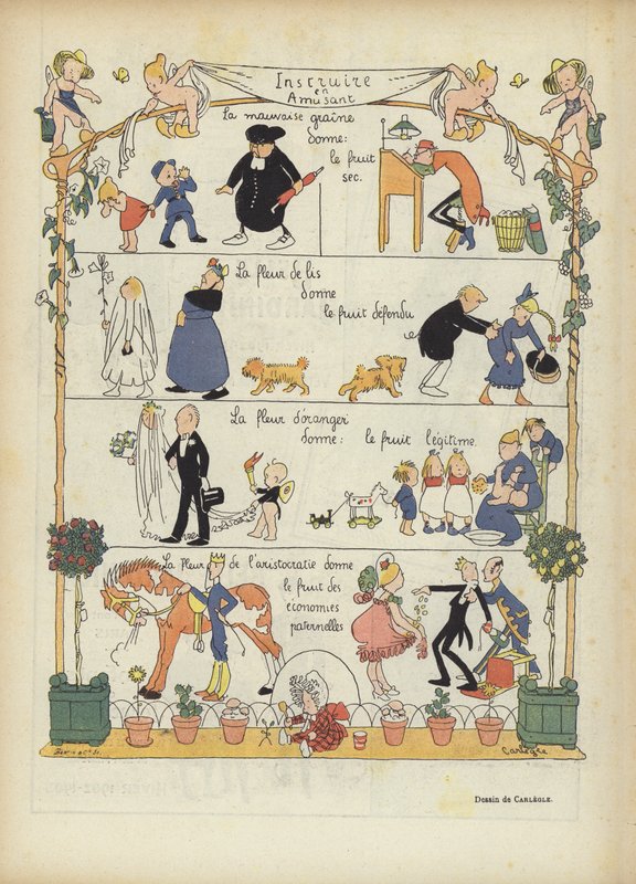 Illusztráció Le Rire alkotó: Charles Emile Egli