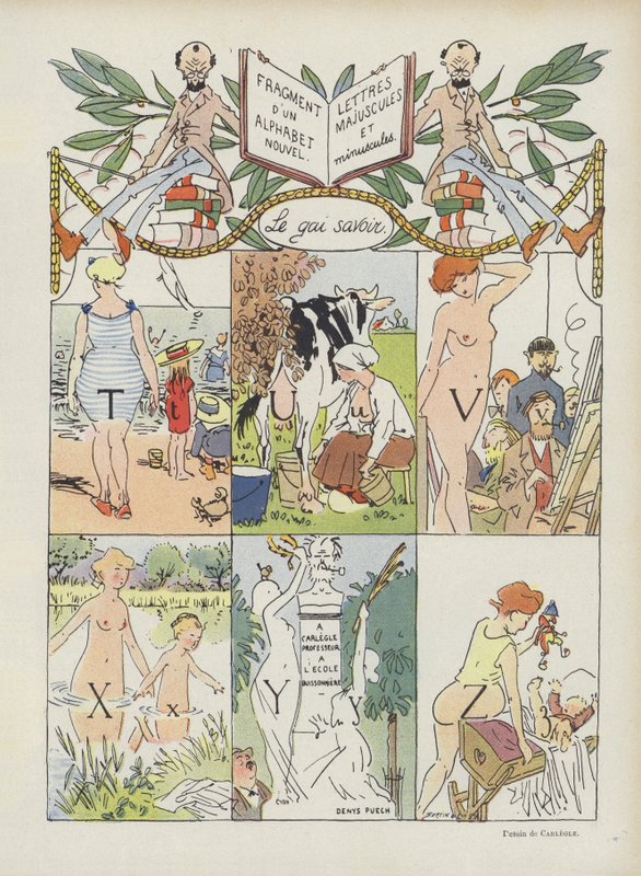 Illusztráció Le Rire alkotó: Charles Emile Egli