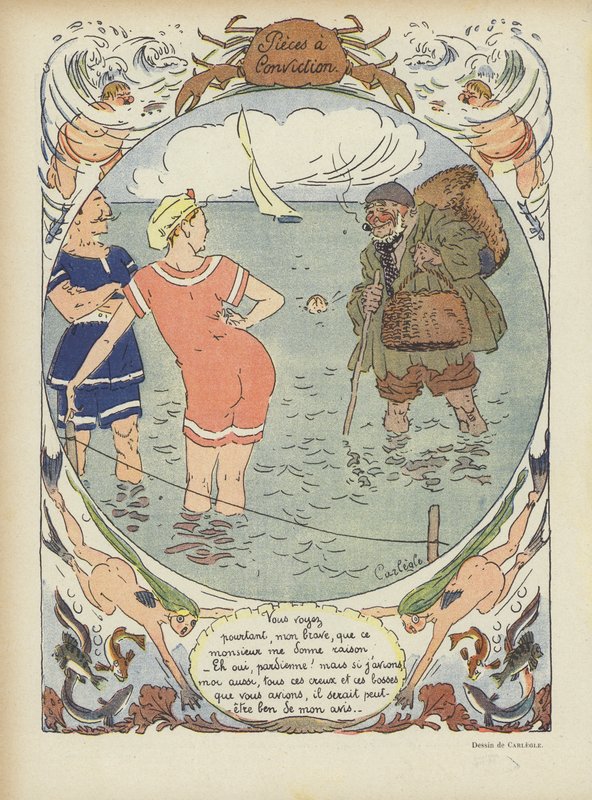 Illusztráció Le Rire alkotó: Charles Emile Egli